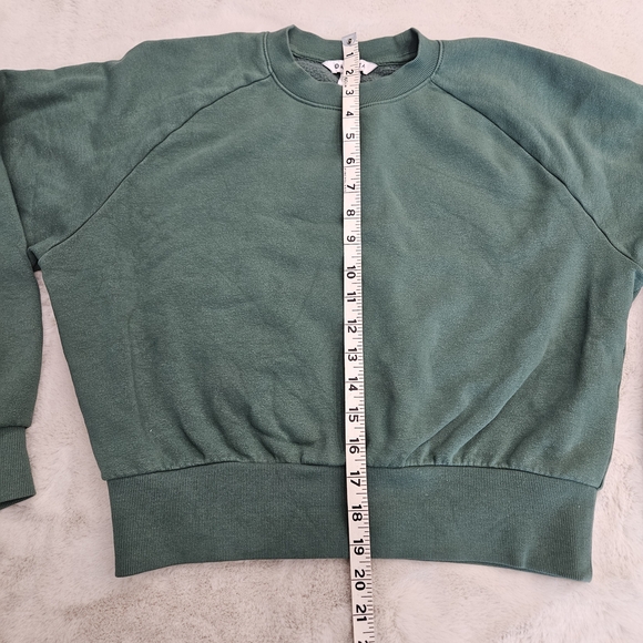 Athleta Dark Green Crewneck Sweatshirt - Picture 8 of 8